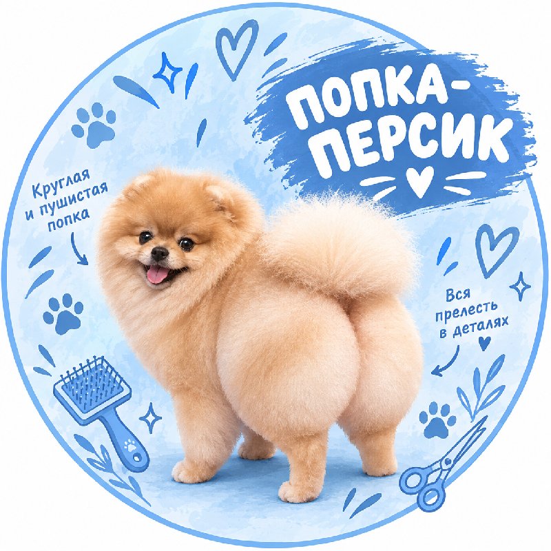 Комплекс "Попка-персик шпиц"